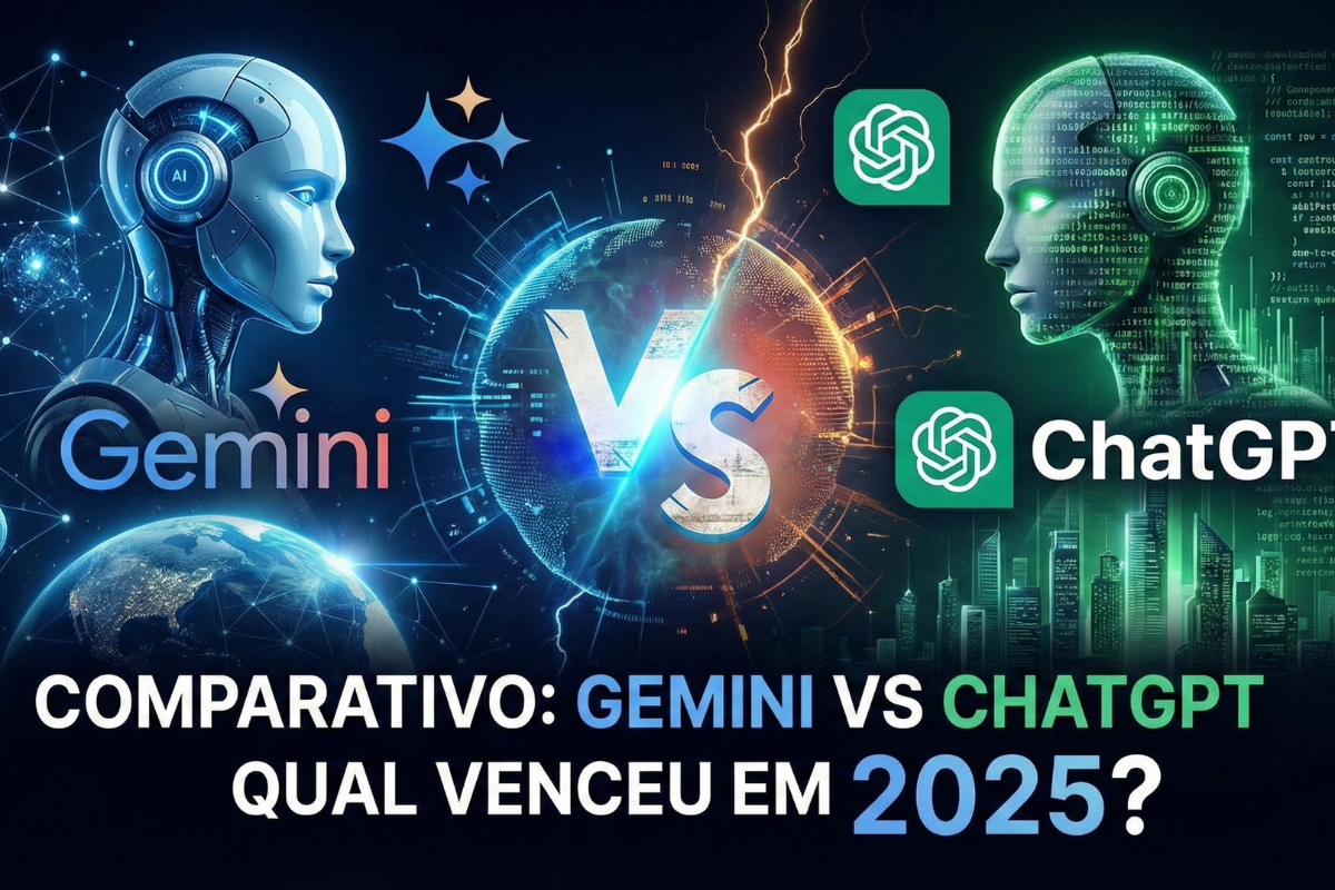 Comparativo: Gemini vs ChatGPT – Qual Venceu em 2025?