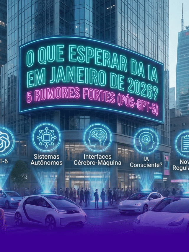 O que vem aí na IA em 2026? 5 rumores que estão agitando o mercado