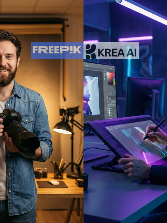 Krea IA e Freepik